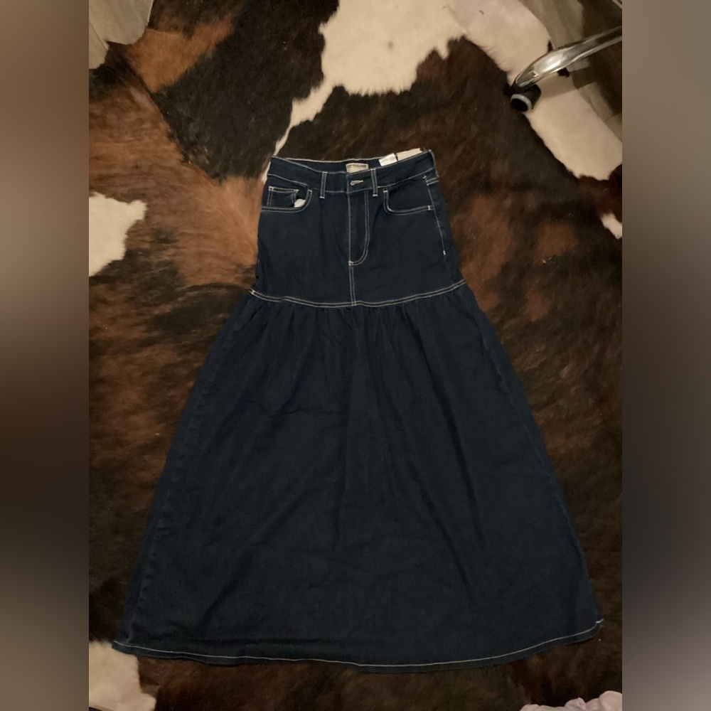 NWOT We the Free Jeans skirt.